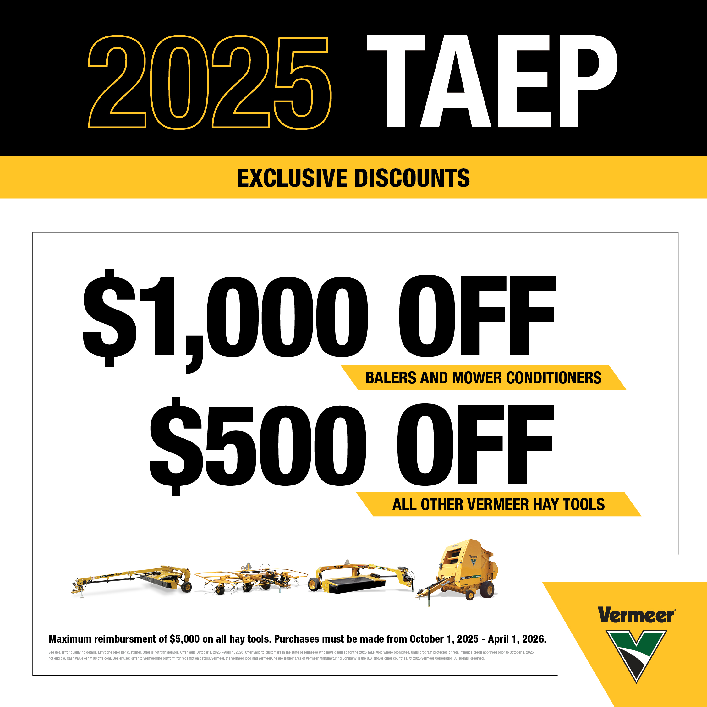 Vermeer fall financing